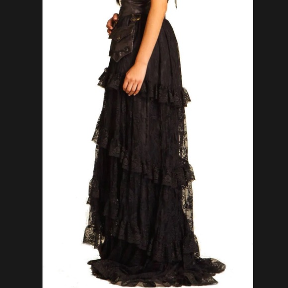 • MOVING LAST CHANCE 7/31/2024 • Lip Service Winchester Emporium Skirt XS - Picture 3 of 8